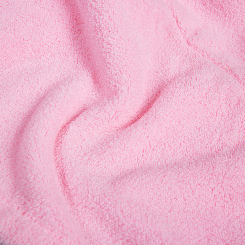 Tuáille Triomú Gruaige Móra Microfiber le Cnaipí do Gach Stíleanna Gruaige Frith-Frizz